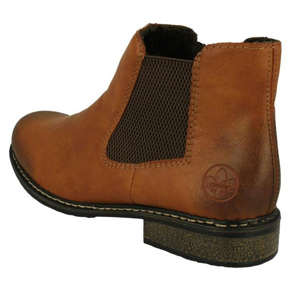 Rieker Ladies Rieker Casual Heeled Ankle Boots Z4994