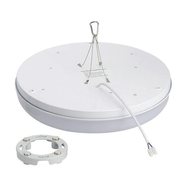 ENER-J 24W Wi-Fi Ceiling Lights RGB+W+WW, Dimmable with Bluetooth Speaker, Amazon Alexa and Google Home Compatible