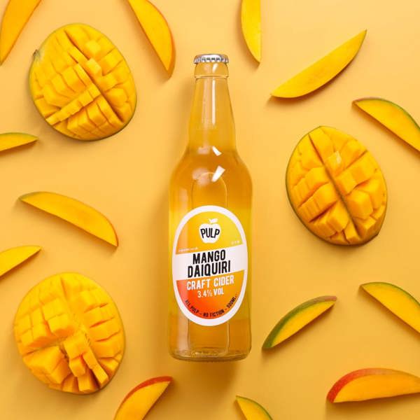 PULP Cider PULP Mango Daiquiri 3.4% 500ml Bottles