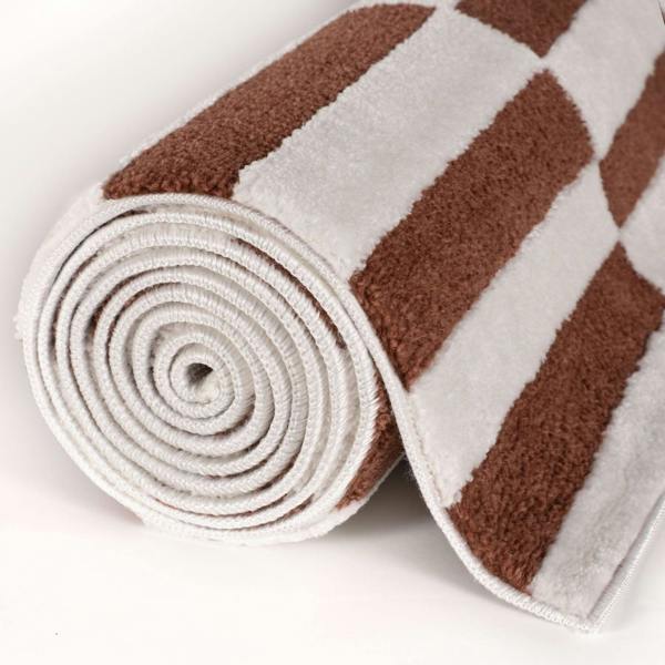 Loft Striped Terra Rug High-Low Pile, Eacy care