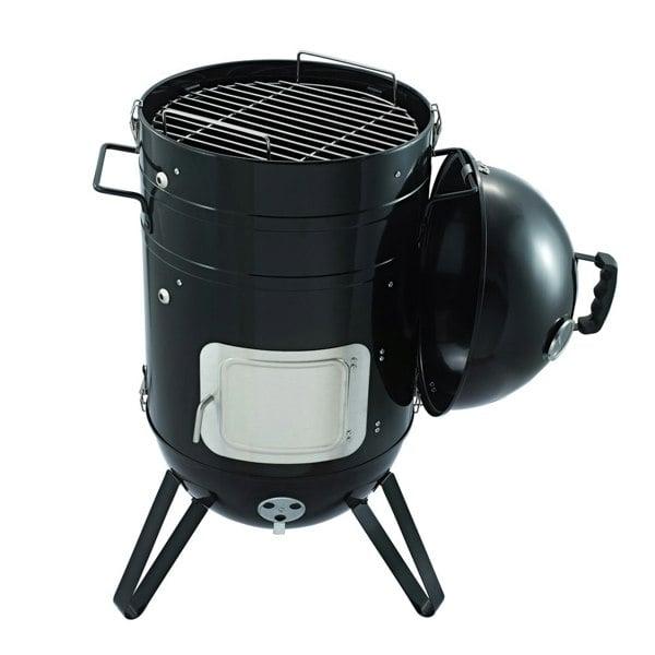 Callow Retail Vertical 14" Premium Charcoal BBQ Smoker Grill (CVBS01)