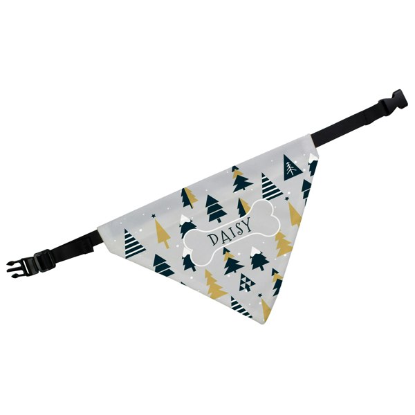 Personalised Memento Company Personalised Christmas Tree Dog Bandana