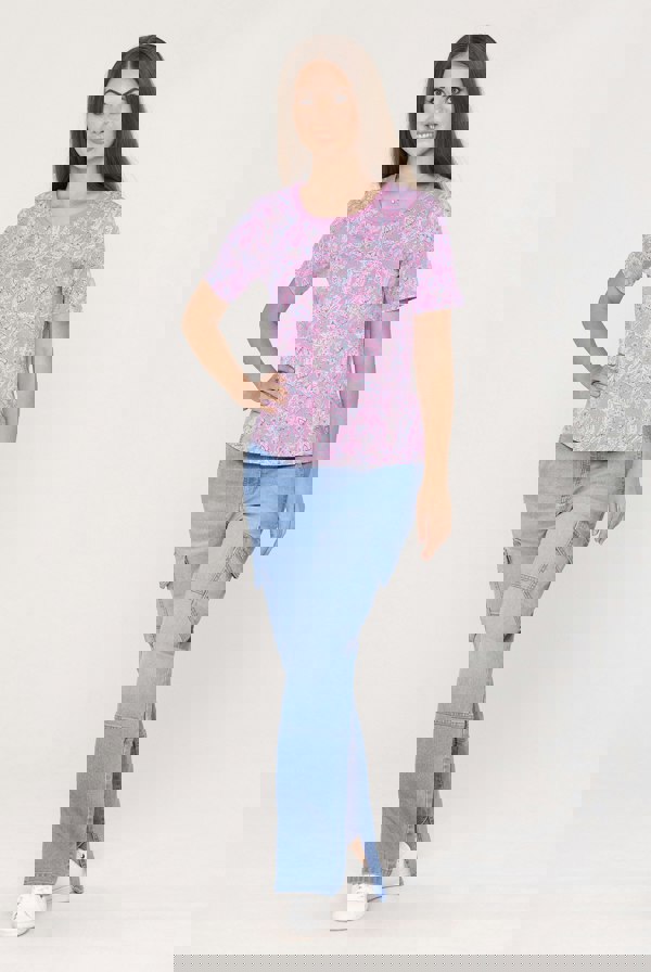 ENORSIA Light Blue Relaxed Utility Side Slit Jeans