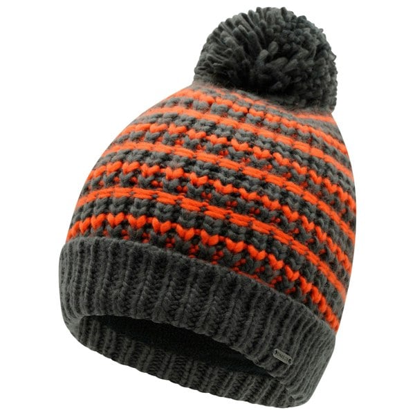 Regatta Unisex Adult Headstart Beanie - Amber Glow/Ebony Grey