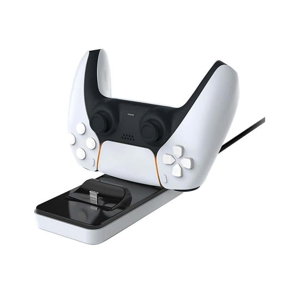 Subsonic PS5 Dual Charging Dock Black and White