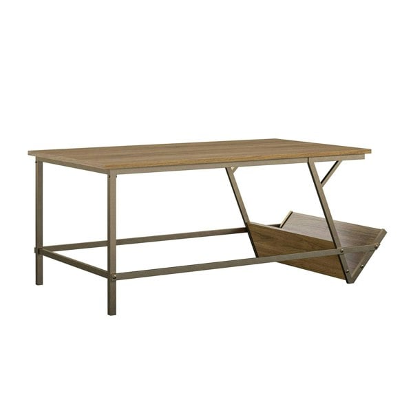 Dorel Home Regal Coffee Table in Walnut Look