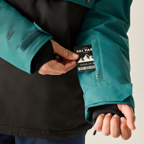 Dare 2B Mens Freeride Pull Over Ski Jacket - Mediterranea