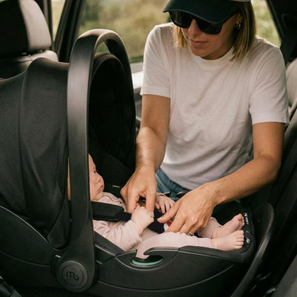 My Babiie MBCS05 Rotating Infant Carrier Car Seat and Base - Black
