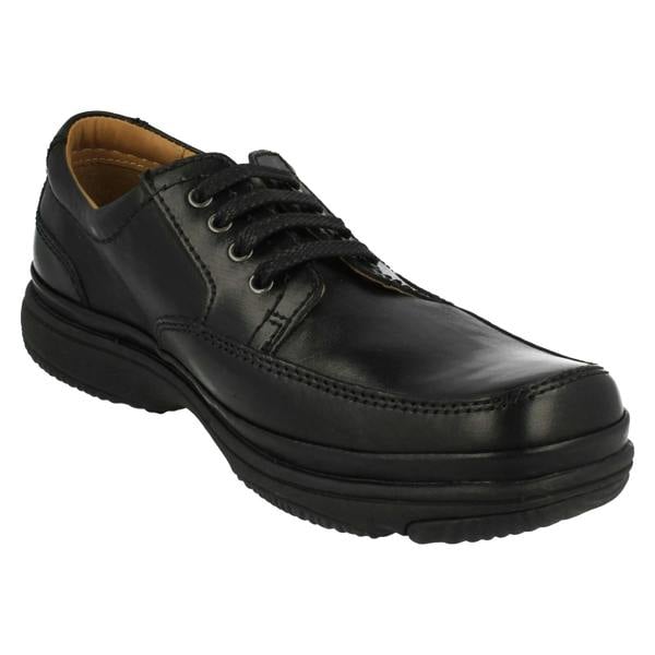 Clarks Mens Clarks Flexlight Wide Fitting Lace Up Shoe Swift Mile