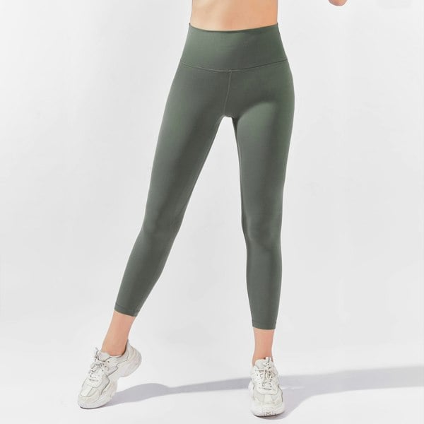 Myga Green 7/8 YULA High Waist Yoga Leggings