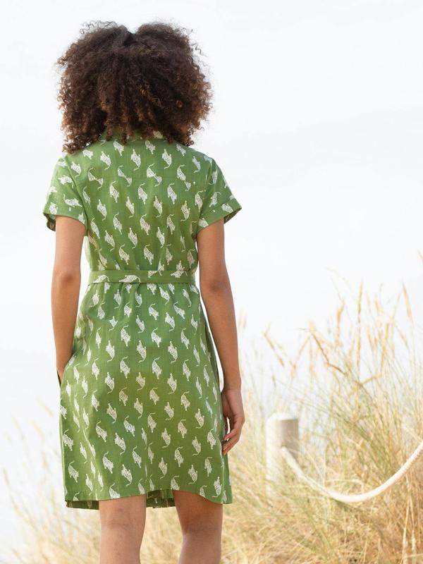 Kite Womens Organic Charlton Slub Weave Dress Stay Wild