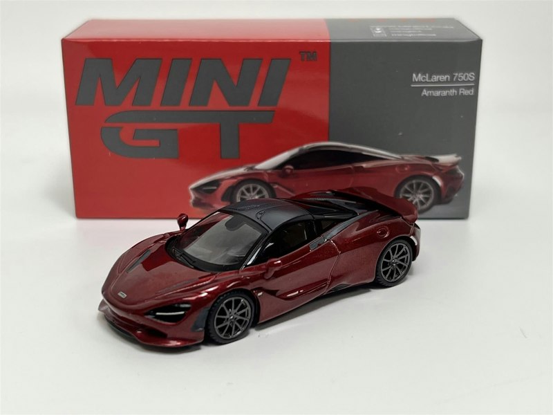 Mini GT McLaren 750S Amaranth Red LHD 1:64 Mini GT MGT00775L