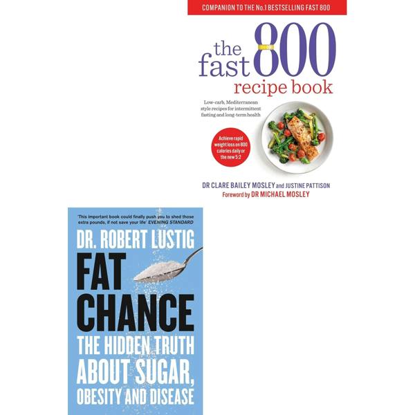 Fat Chance, The Fast 800 Recipe 2 Books Collection Set