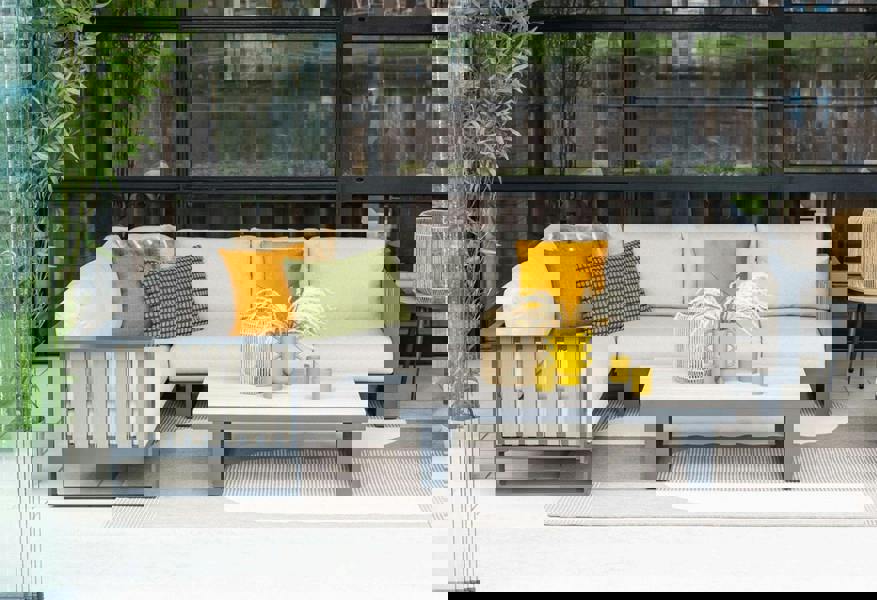 Garden Impressions Bologna Corner Lounge Set and Coffee Table