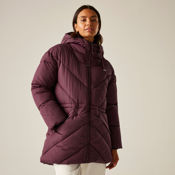 Regatta Womens Rusey Quilted Padded Jacket - Fig