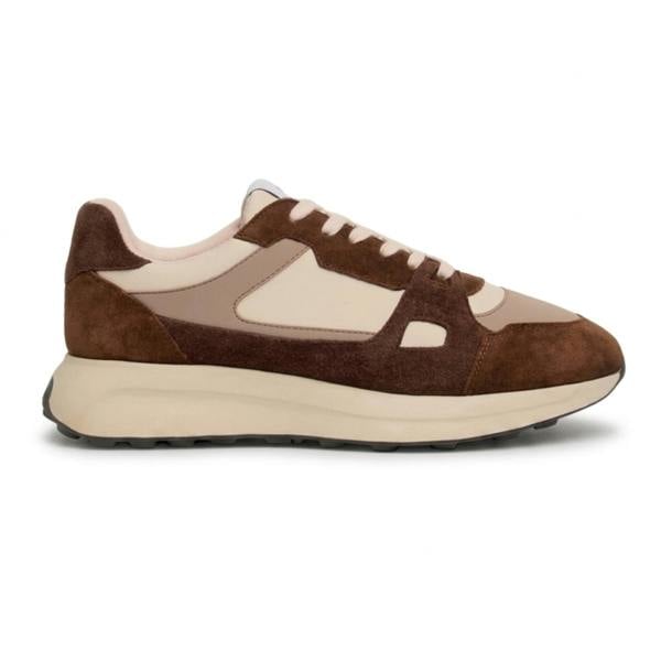 House Of Cavani Albany - Men's Tan Brown Breathable Mesh Casual Sneakers