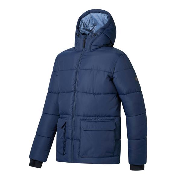 Regatta Mens Marek Short Padded Jacket - Navy/Grey Mirage - 