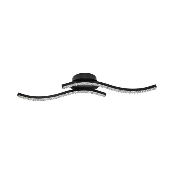 COSYLYTE Kenworth 2 Light Integrated LED Wavy Ceiling Light