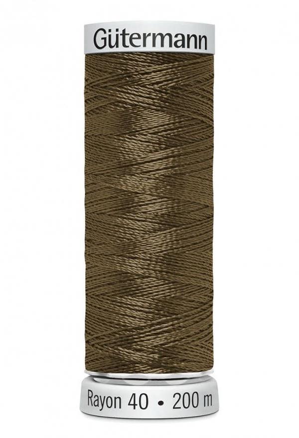 Gutermann No 40 Sulky Rayon Embroidery Thread 200m Rayon Thread Suitable For Embroidery