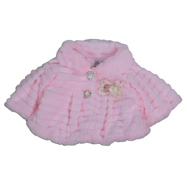 Cinda Faux Fur Coat Bolero
