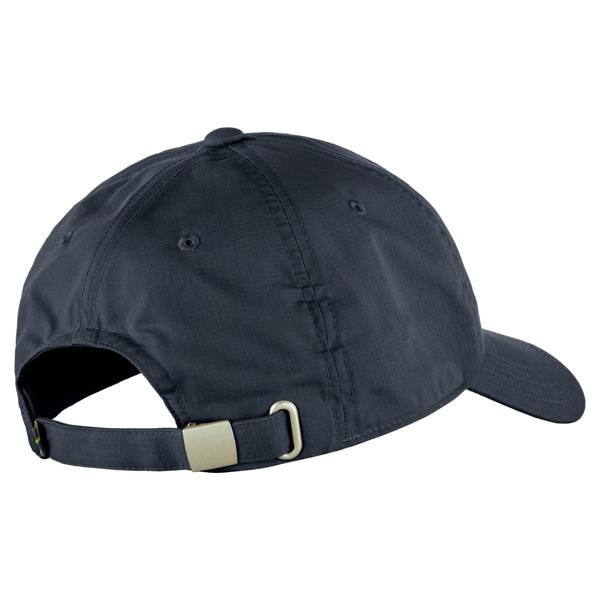 Rear view of Fjallraven Logo Cap for Men in Navy