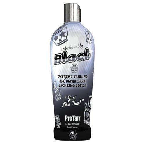 Pro Tan Unbelievably Black Extreme Tanning 25X Ultra Dark Bronzing Lotion 250ml