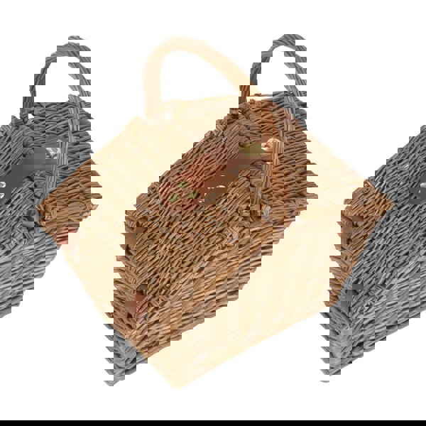 Wicker Picnic Baket with Lining