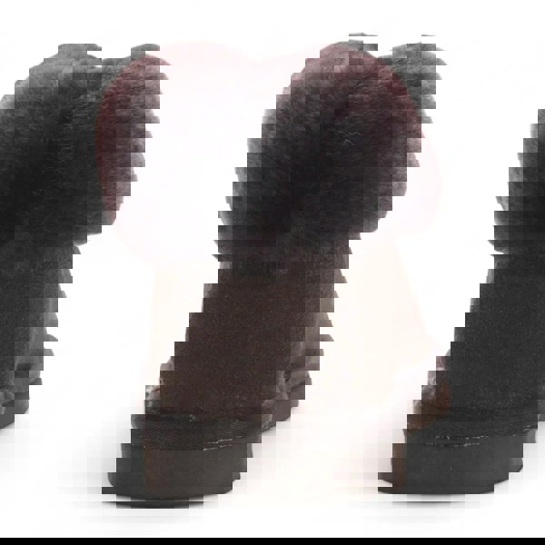 Leather Company Glacier - Women's Sheepskin Suede Comfort Bootie