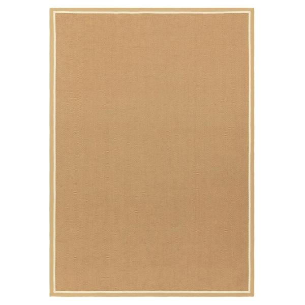 Asiatic Bordo Herringbone Jute Linen Rug