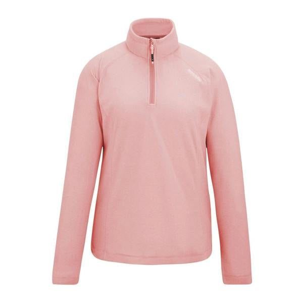 Regatta Great Outdoors Womens/Ladies Montes Half Zip Fleece Top - Peach Pink - 