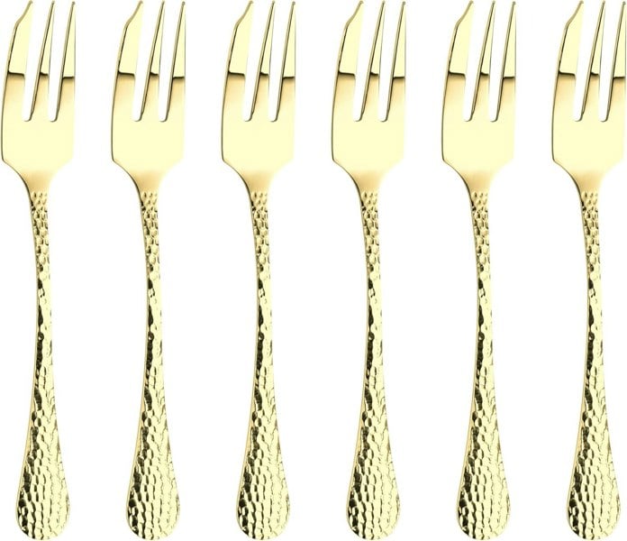 Arthur Price 'Champagne Avalon' Stainless Steel Gift Boxed Cutlery 7 Piece Pastry Serving Set
