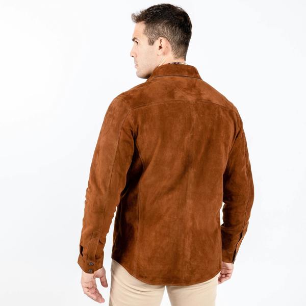 SUEDE SHIRT - Premium Men's Patterned Shirt by Claudio Lugli | Bold Design, Tailored Fit, Best Printed Shirts