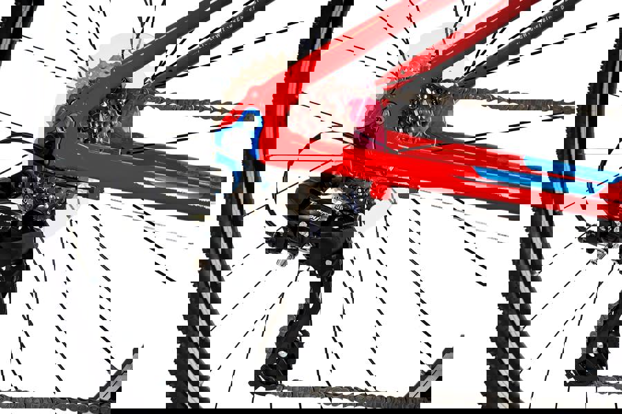 Squish 26" Wheel Lightweight Hybrid Bike Red