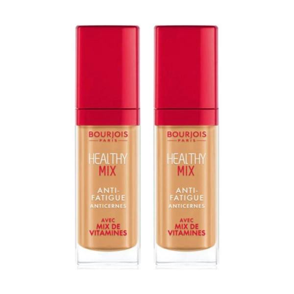 Bourjois Paris 2 x Bourjois Healthy Mix Anti Fatigue Concealer 7.8ml   - 55 Honey