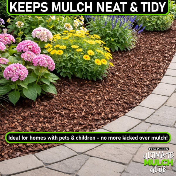 ProKleen Pro-Kleen Ultimate Mulch Glue 4x 5L (Covers 320 ft2) Binder For Gravel, Stones, Slate & Mulch