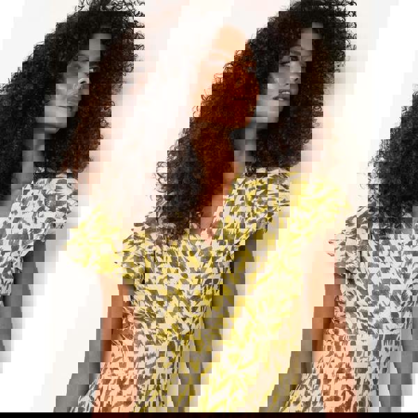 Blue Vanilla Angel Sleeve Mini Dress