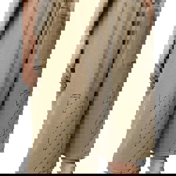 Off-White Off Stitch Skate Sweatshorts Beige S