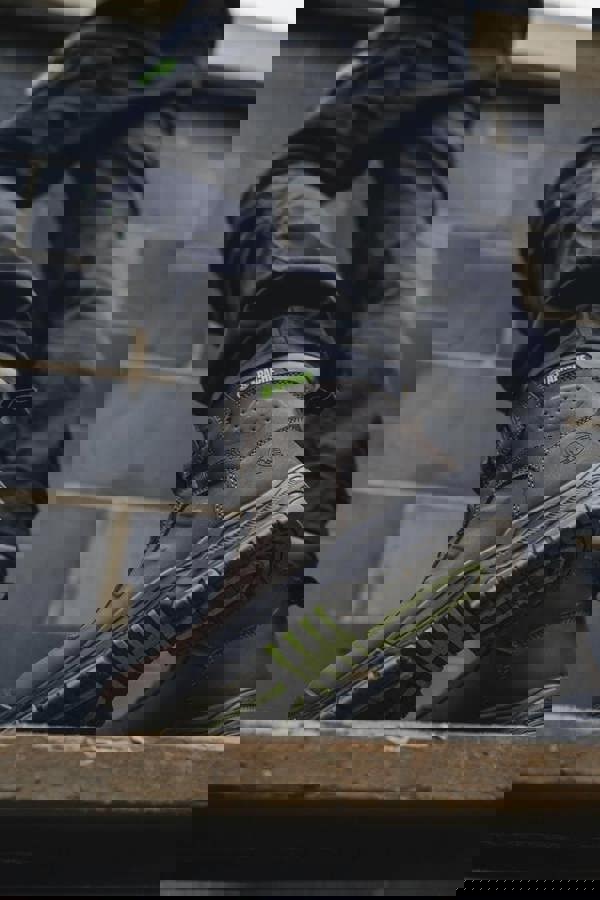 Apache Churchill Mens FIT GO Composite Toe S7S Safety Ankle Boots, rugged safety boots with composite toe, waterproof design, and reinforced sole for industrial work.