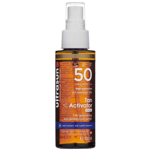 Ultrasun Body  Tan Activator Spray SPF50 100ml