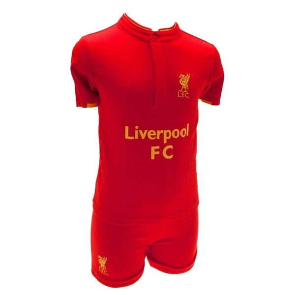 Liverpool FC Childrens/Kids 2012/13 T Shirt And Short Set - Red