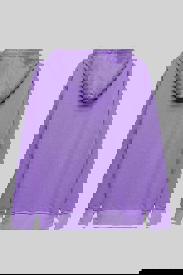 ENORSIA Slogan Life Tonnel Rib Hoodies