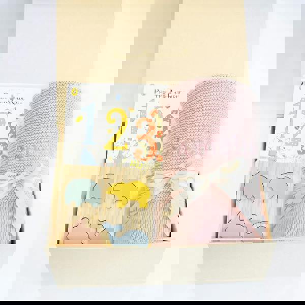 The Baby Gifting Company Welcome Baby Play and Read Gift Set