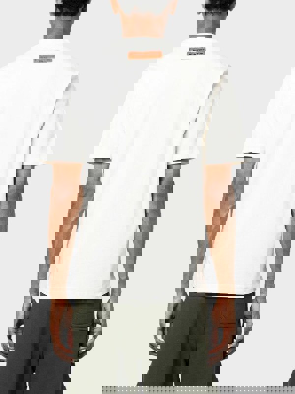 Heron Preston Embroidered Logo Tee White - Supplied FashionHeron Preston