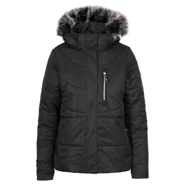 Trespass Womens/Ladies Recap Waterproof Jacket - Black - 