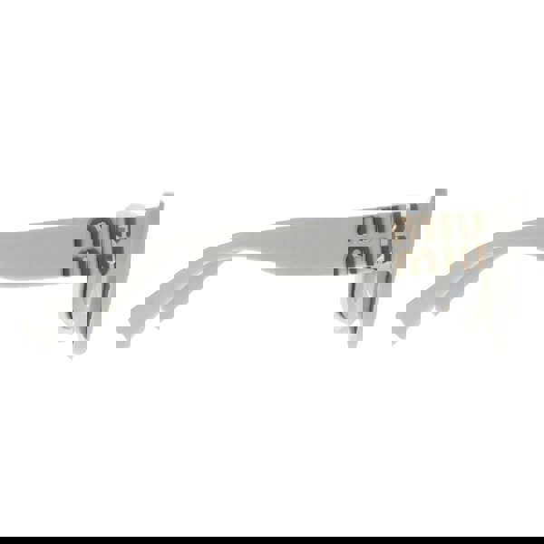 Miu Miu Sunglasses MU07YS 1425S0 White Dark Grey