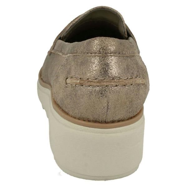 Clarks Ladies Clarks Casual Slip On Wedge Shoes Sharon Ranch