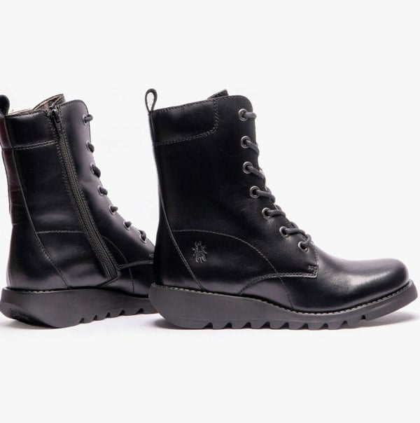 Fly London SILF015FLY Womens Ankle Boots Black
