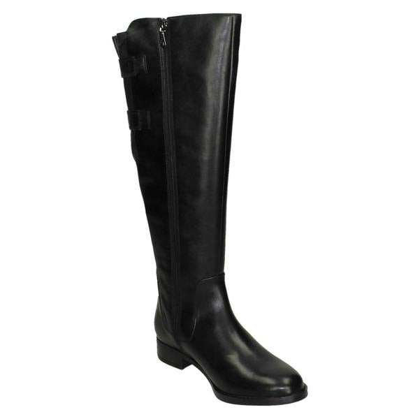 Clarks Ladies Clarks Knee High Boots Netley Ride