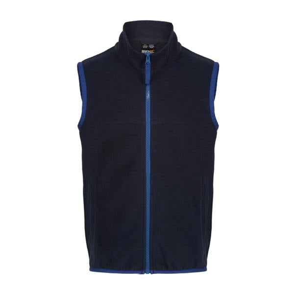 Regatta Professional Childrens/Kids Microfleece Body Warmer - Navy - 