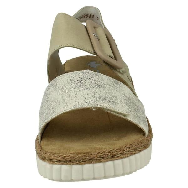 Rieker Ladies Rieker Extra Wide Fit Buckle Detailed Summer Sandals 69260